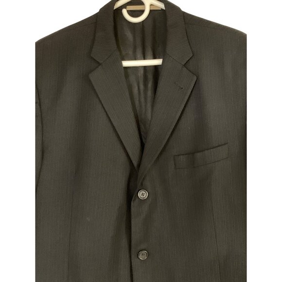 Burberry Mens 44R Blazer 3-Button Single-Breasted Wool Pinstripe USA RP10556 - Picture 8 of 16